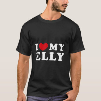 T-shirt I Love My Elly I He My Elly
