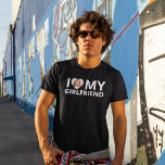 T-shirt I Love My Girlfriend Photo Heart Funny Boyfriend<br><div class="desc">A funny gift for your boyfriend - add your photo to this "I love my girlfriend" t-shirt. Makes a great gift for your man for anniversary or Valentine's Day.</div>
