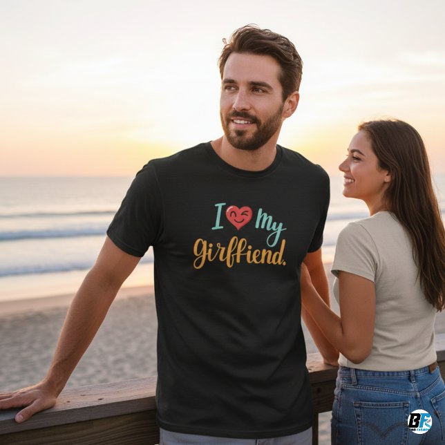 T-shirt I Love My Girlfriend, Une expression parfaite de l (Créateur téléchargé)