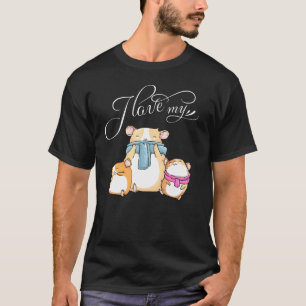 T-shirt I Love My Guinea Pigs I Pet Propriétaire I Kids La
