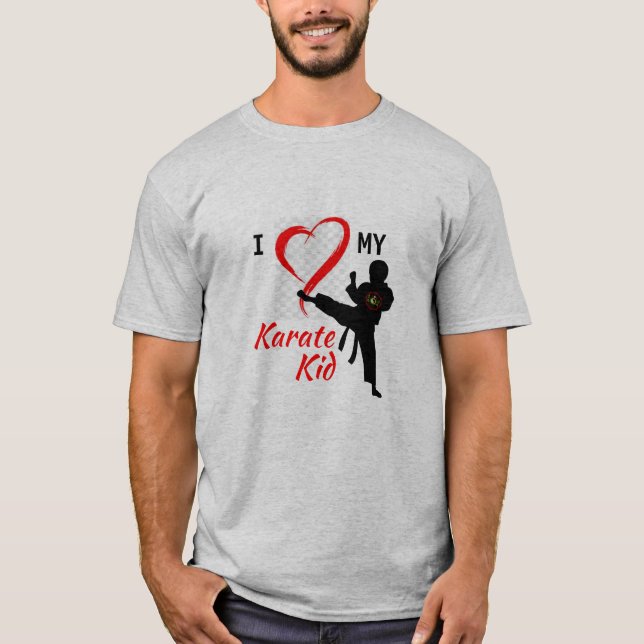 T-shirt "I Love My Kajukenbo Karate Kid" Tee (Devant)