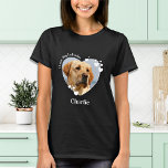 T-shirt I Love My Labrador Custom Cute Heart Pet Chien Pho<br><div class="desc">Emmenez votre meilleur ami avec vous partout où vous allez avec cette chemise amoureux des chiens photo labrador personnalisée ! Un must pour chaque amoureux des chiens, chien maman et chien papa! Un plaisir que j'aime mon chien, cette citation de chemise "I Love My Labrador" peut être personnalisée à votre...</div>