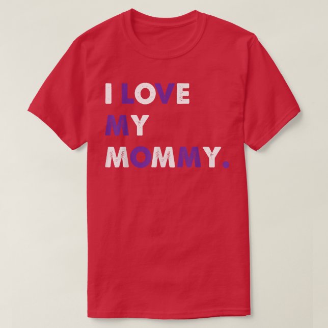 T-shirt I Love My Maman Mama Grandma Mothers Day Tees T-Sh (Design devant)