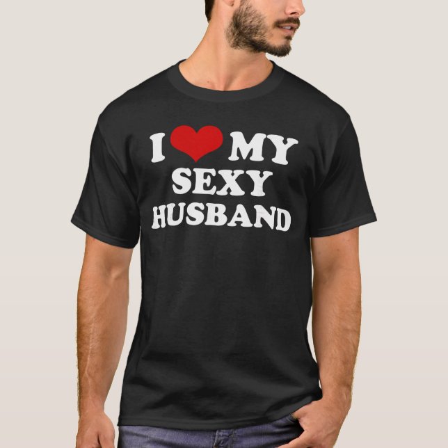T-shirt I Love My Sey Husband Funny Valentines Day Red Hea (Devant)