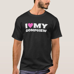 T-shirt I Love My Sonphew - Tante