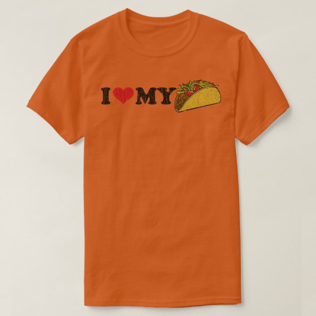 T-shirt I Love My Taco 1995 (Design devant)