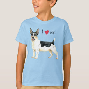 T-shirt I Love my Teddy Roosevelt Terrier