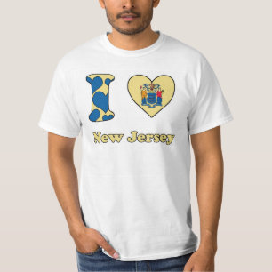 T-shirt I love New Jersey