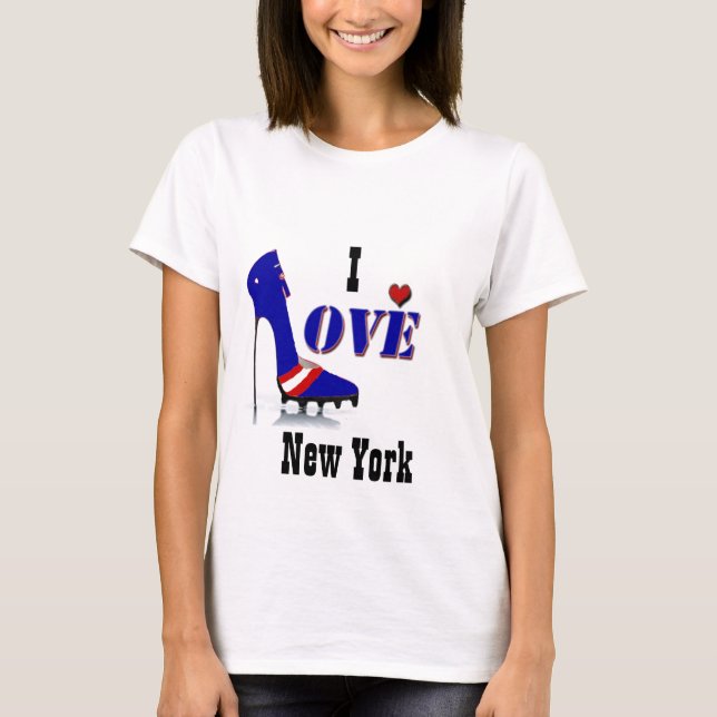 T-shirt I LOVE NEW YORK Football Tee II original (Devant)