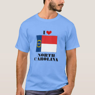 T-shirt I Love North Carolina