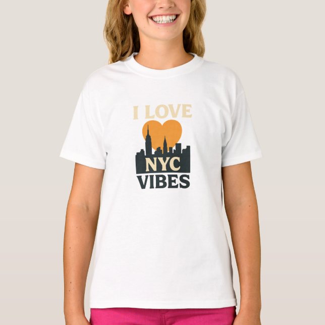 T-shirt I Love NYC Vibes (Devant)