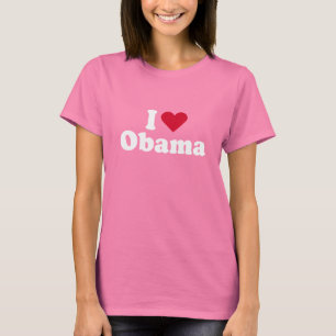 T-shirt I Love Obama
