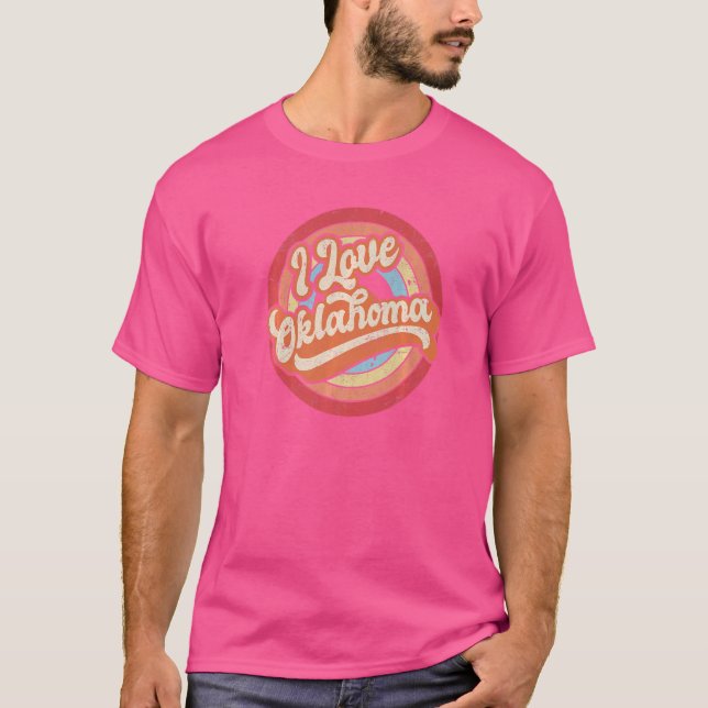 T-shirt I Love Oklahoma (Devant)