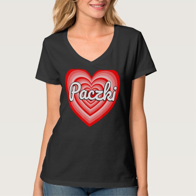 T-shirt I Love Paczki Day 2023 (Devant)