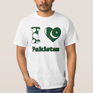T-shirt I love Pakistan
