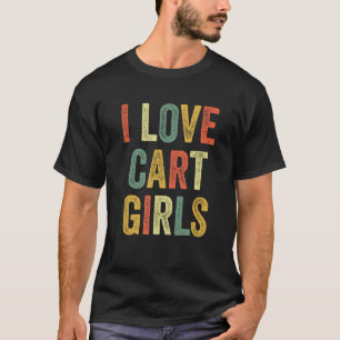 T-shirt I Love Panier Girls Golfer Swing Funny Golf Club G