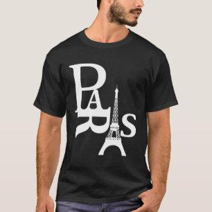 T-shirt I Love Paris Tour Eiffel France
