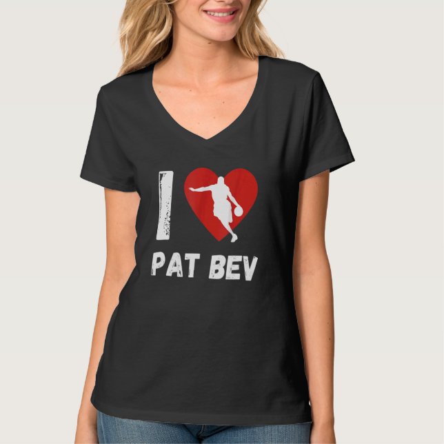 T-shirt I Love Pat Bev 1 (Devant)