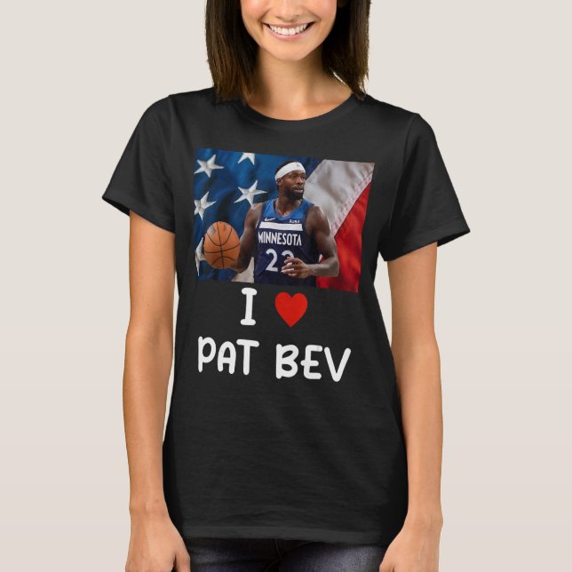 T-shirt I Love Pat Bev 13 (Devant)