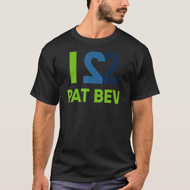 T-shirt I Love Pat Bev 3 (Devant)