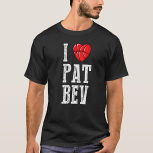 T-shirt I Love Pat Bev I Heart Pat Bev Vintage Basketball