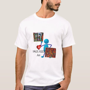 T-shirt I Love Paul Klee Art
