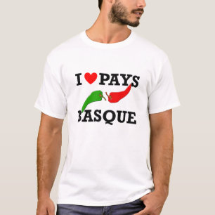 T-SHIRT I LOVE PAYS BASQUE