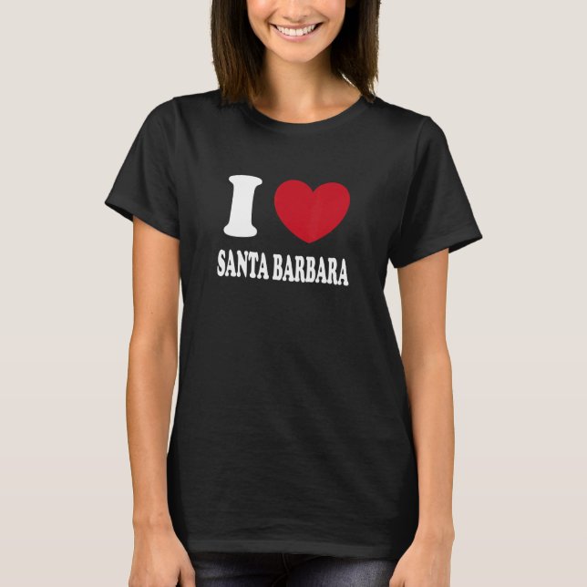 T-shirt I Love Père Noël Barbara (Devant)