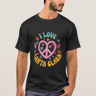 T-shirt I Love Père Noël Clara
