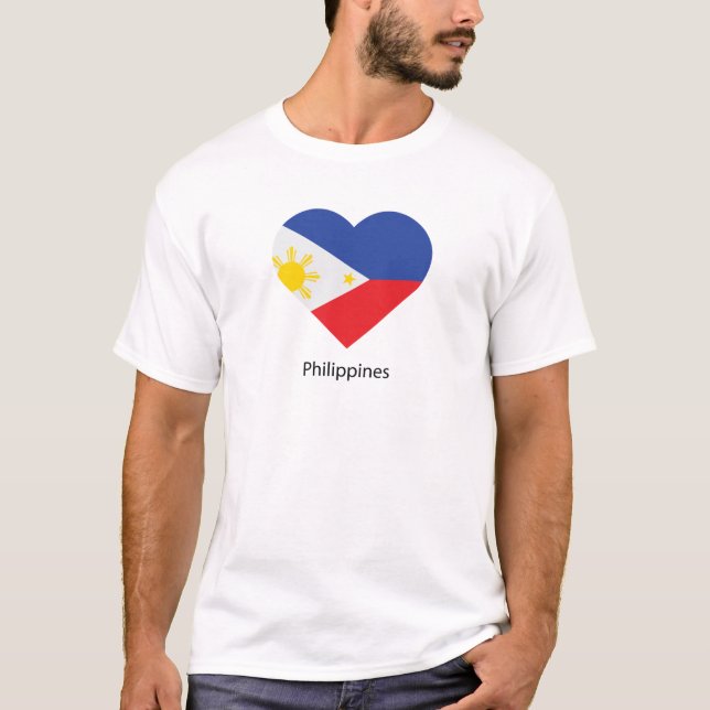 T-shirt I Love Philippines (Devant)