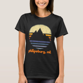 T-shirt I Love Philipsburg Montana Montagnes Rocheuses Ran