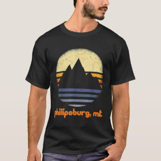 T-shirt I Love Philipsburg Montana Montagnes Rocheuses Ran