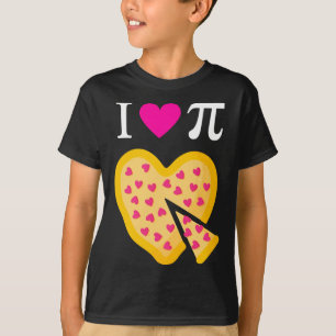 T-shirt I Love Pi Valentine's Pizza Enseignant en mathémat