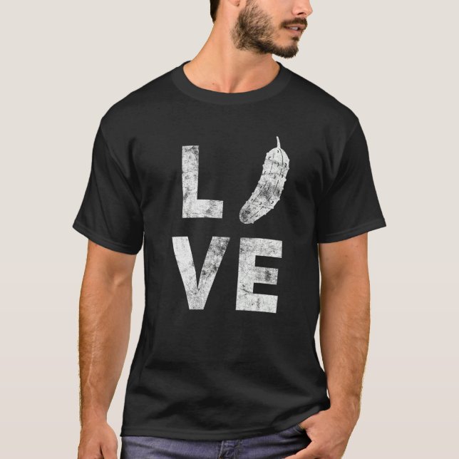 T-shirt I Love Pickle (Devant)