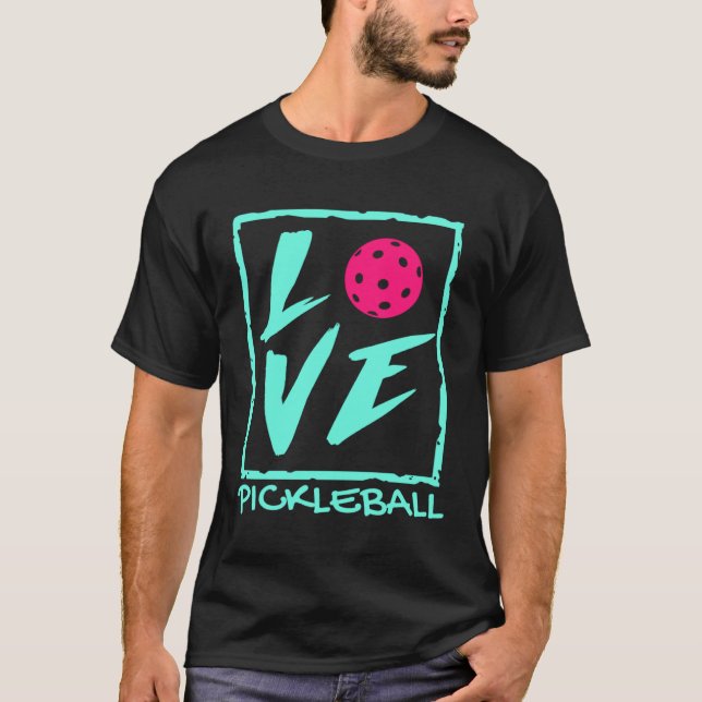 T-shirt I Love Pickleball  Pickle Ball Player Pickleball (Devant)