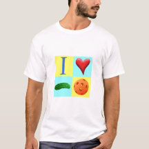 I Love Pickleball T Shirt