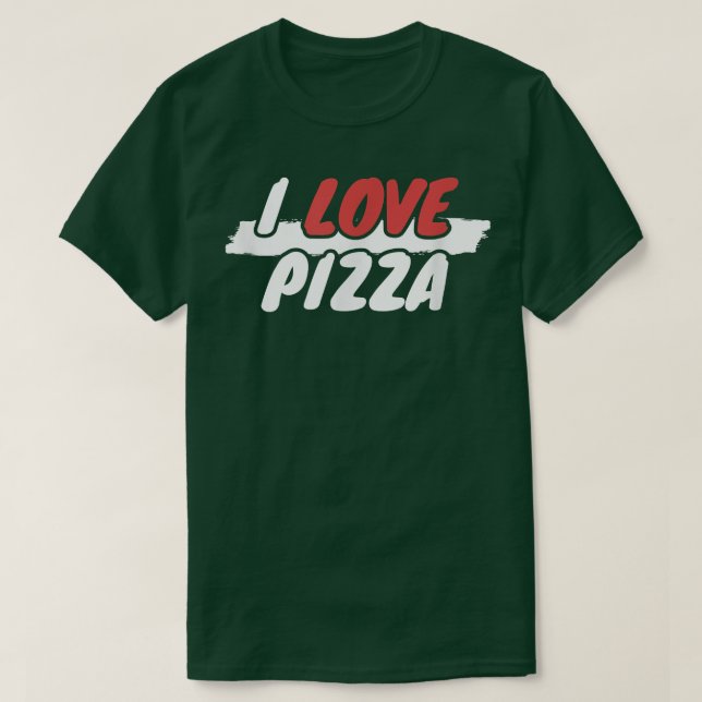 T-shirt I Love Pizza1201  (Design devant)