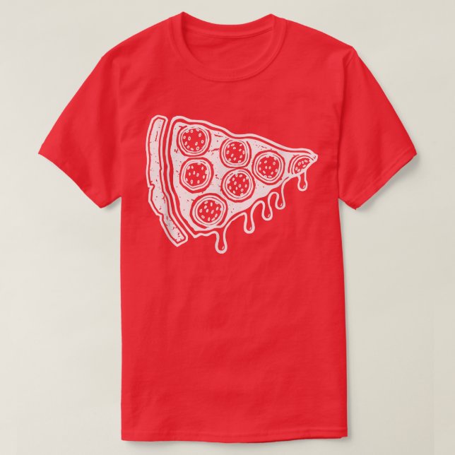 T-shirt I love Pizza for Men Femme Enfants Amoureux de piz (Design devant)