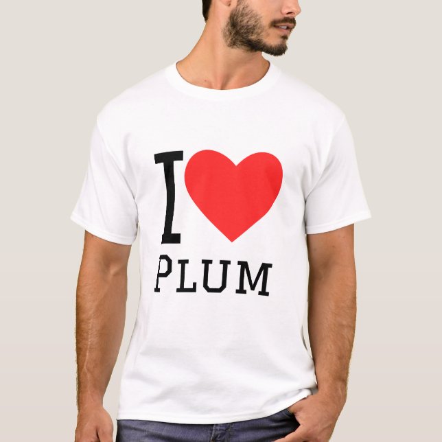 T-shirt I Love prum (Devant)