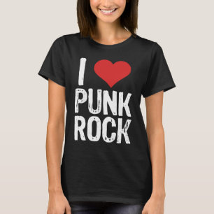T-shirt I Love Punk Rock
