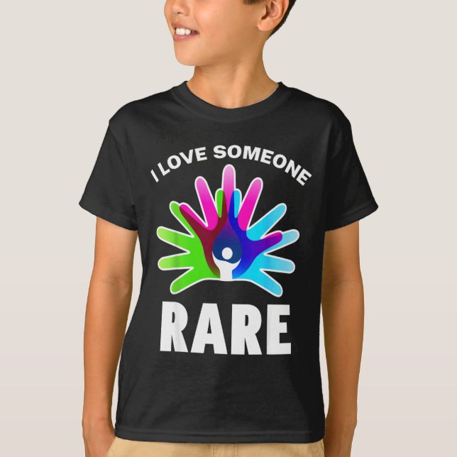 T-shirt I Love Rare Disease Awareness Shirt - Rare Disease (Devant)