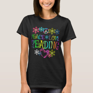 T-shirt I Love Reading Shirt Book Lovers Gift Reading Club