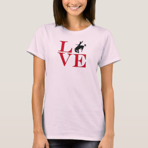 T-shirt I Love Rodeo - Tee de couleur claire