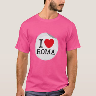 T-shirt I Love Roma, Cool Rome Italie Graphique Art & Cult