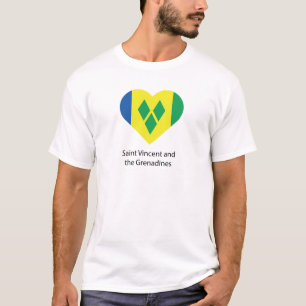 T-shirt I Love Saint Vincent et les Grenadines