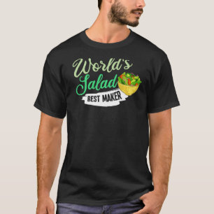 T-shirt I Love Salad Vegan Dressing Bowl