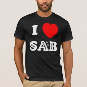 T-shirt I Love SAP (deux lignes)