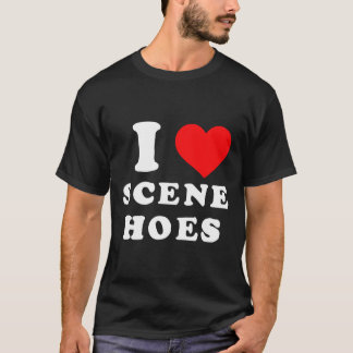T-shirt I Love Scene Hoes Merry Christmas 