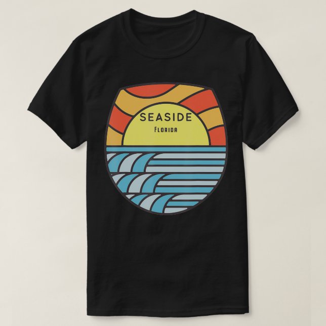 T-shirt I Love Seaside Beach (Design devant)