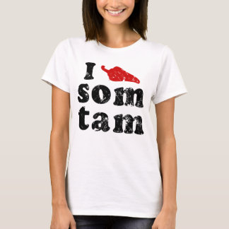 T-shirt I Love Som Tam Thaïlandais Isaan Food